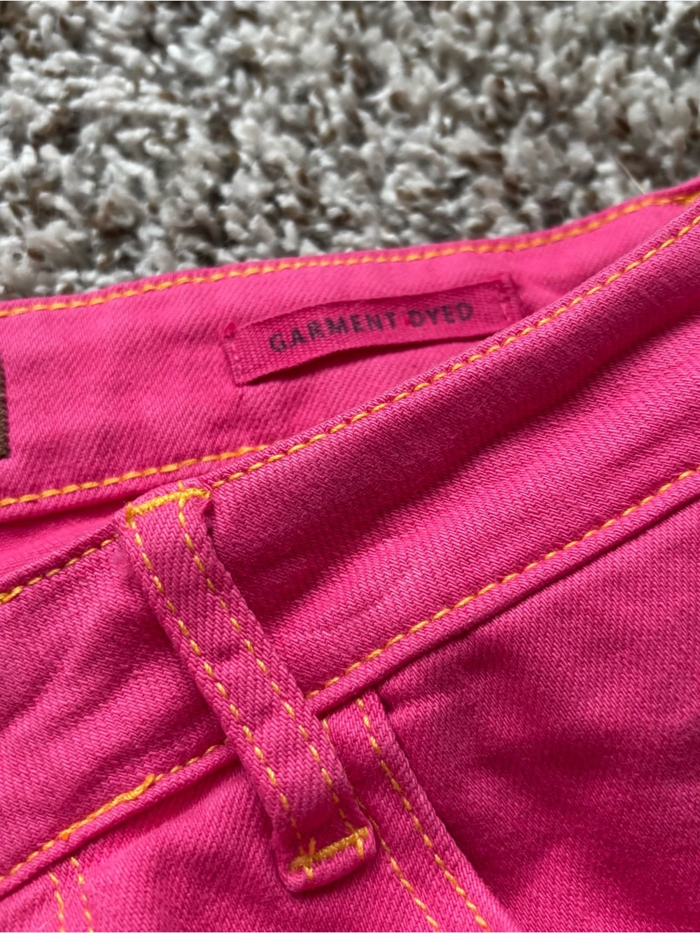 Judy Blue Hot Pink Denim Skirt - Picture 5 of 10